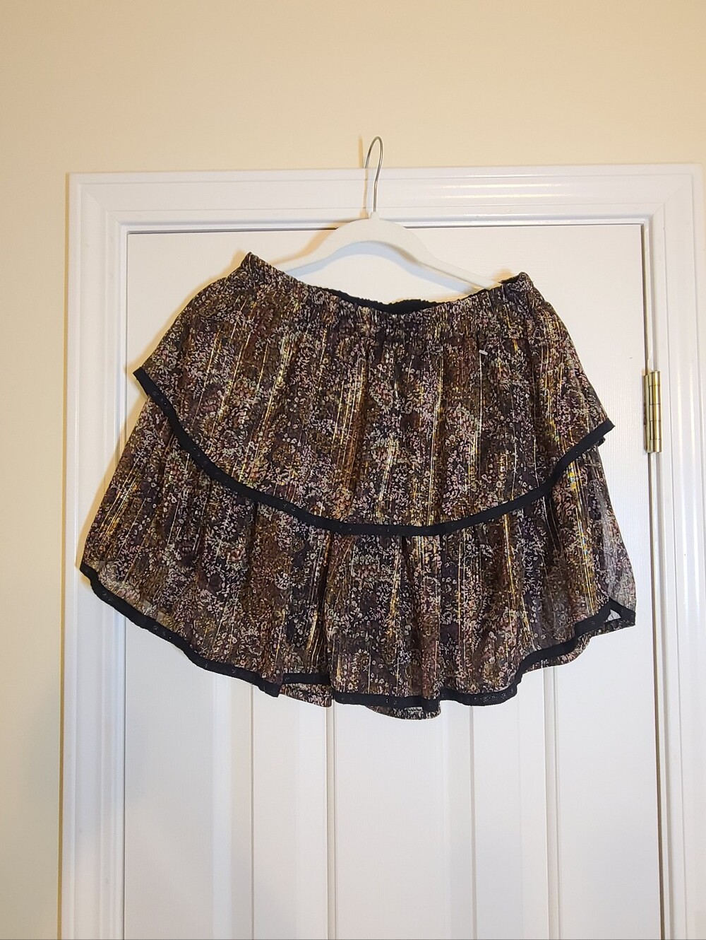 Allison Layered Mini Skirt - Medium